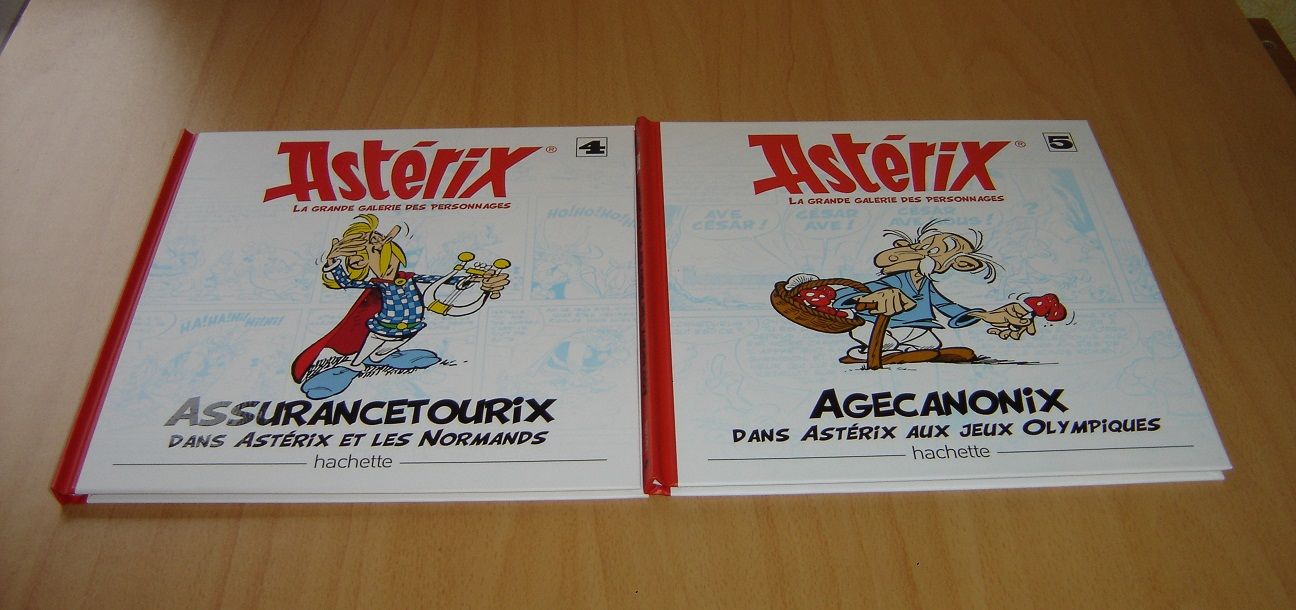 Maison Du Village D'Astérix - Collection Hachette - Ordralfabétix Au Banquet - Figurine Plomb 2016 - Occasion