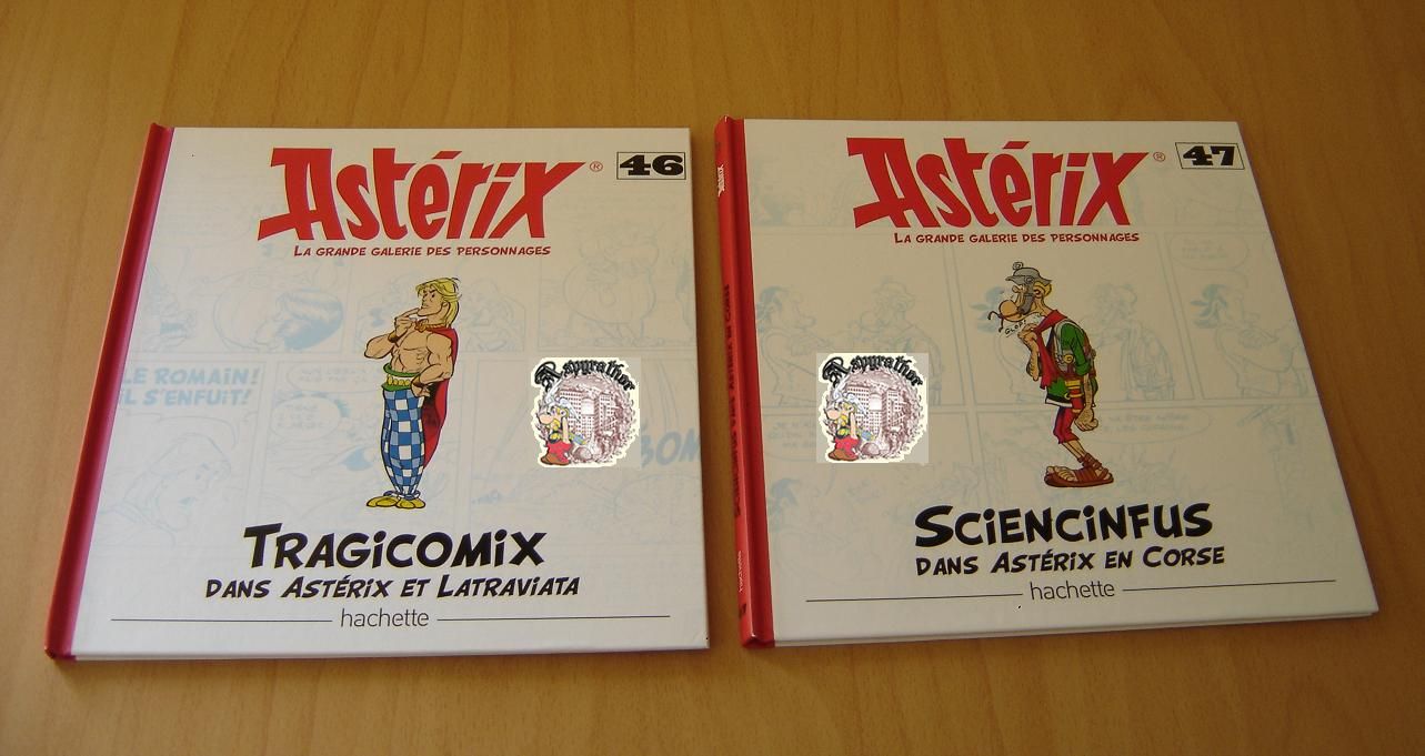 4 Livrets Astérix + Figurines Hachette/Plastoy - Collection Complète, Neufs
